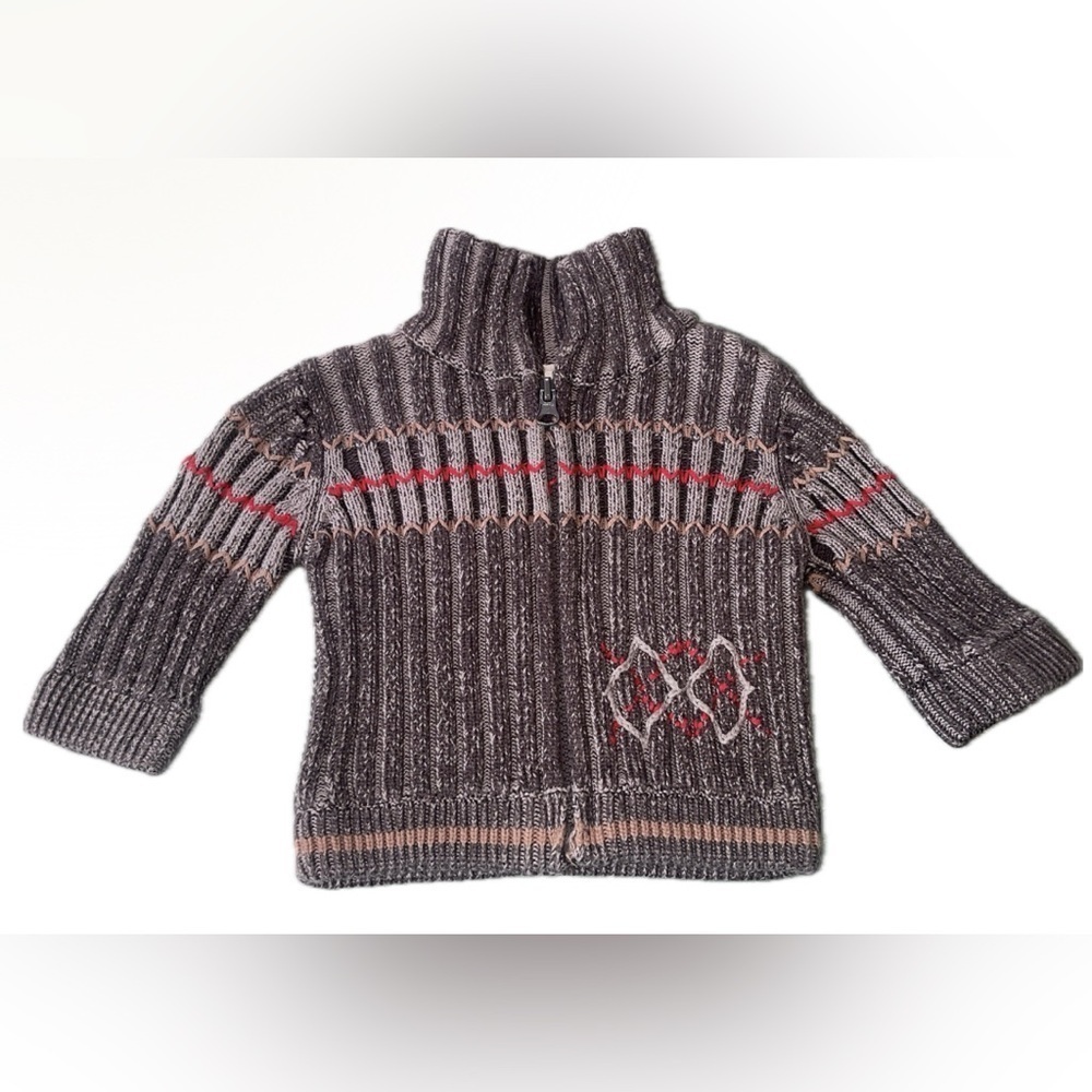 Cozy Comfort for Baby | Mini Muffin Zip-Up Sweater 0-3months